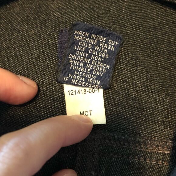 Gap grey button down top - Picture 5 of 9